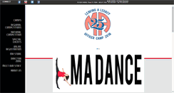 Desktop Screenshot of madance.com